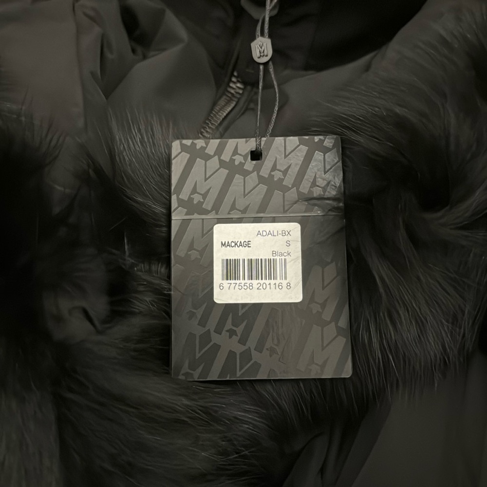 MACKAGE ADALI-BX BLACK S - BRAND NEW LADIES DOWN COAT - Picture 5 of 6